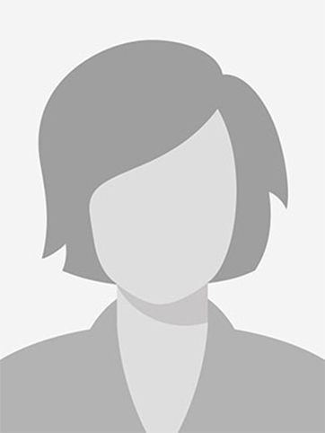 Grau stilisiertes Profilbild einer weiblichen Silhouette mit kinnlangen Haaren und Schulteransicht als Platzhalter-Avatar.